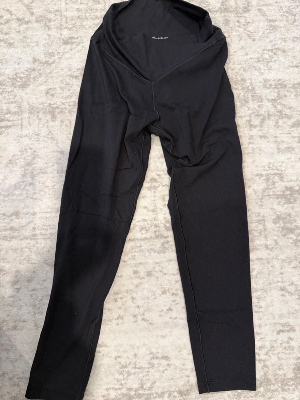 aerie Black High-Rise Leggings